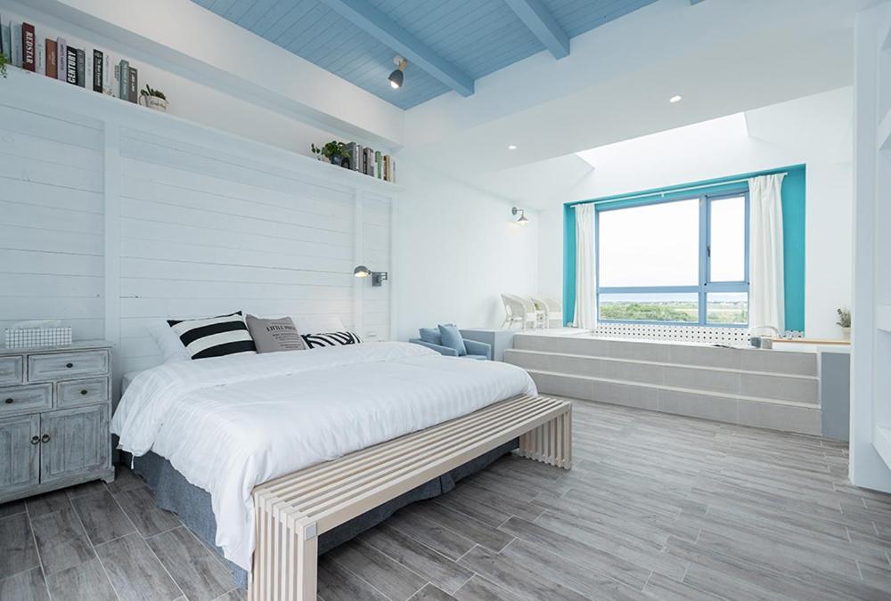 Apartmán Blue White Wujie Exteriér fotografie