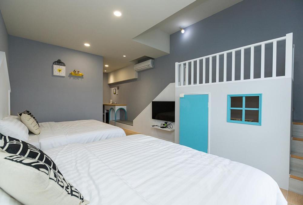 Apartmán Blue White Wujie Exteriér fotografie